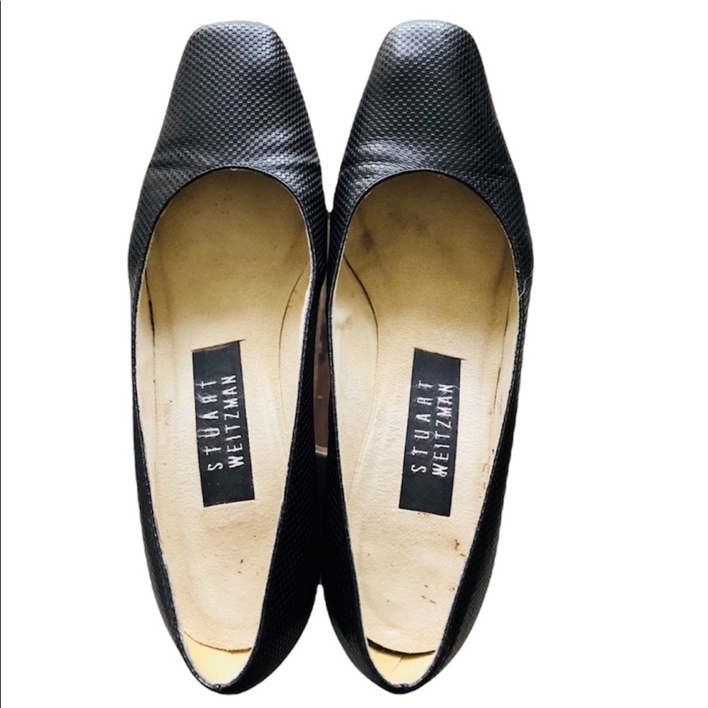 Authentic Stuart Weitzman Black Court Shoes